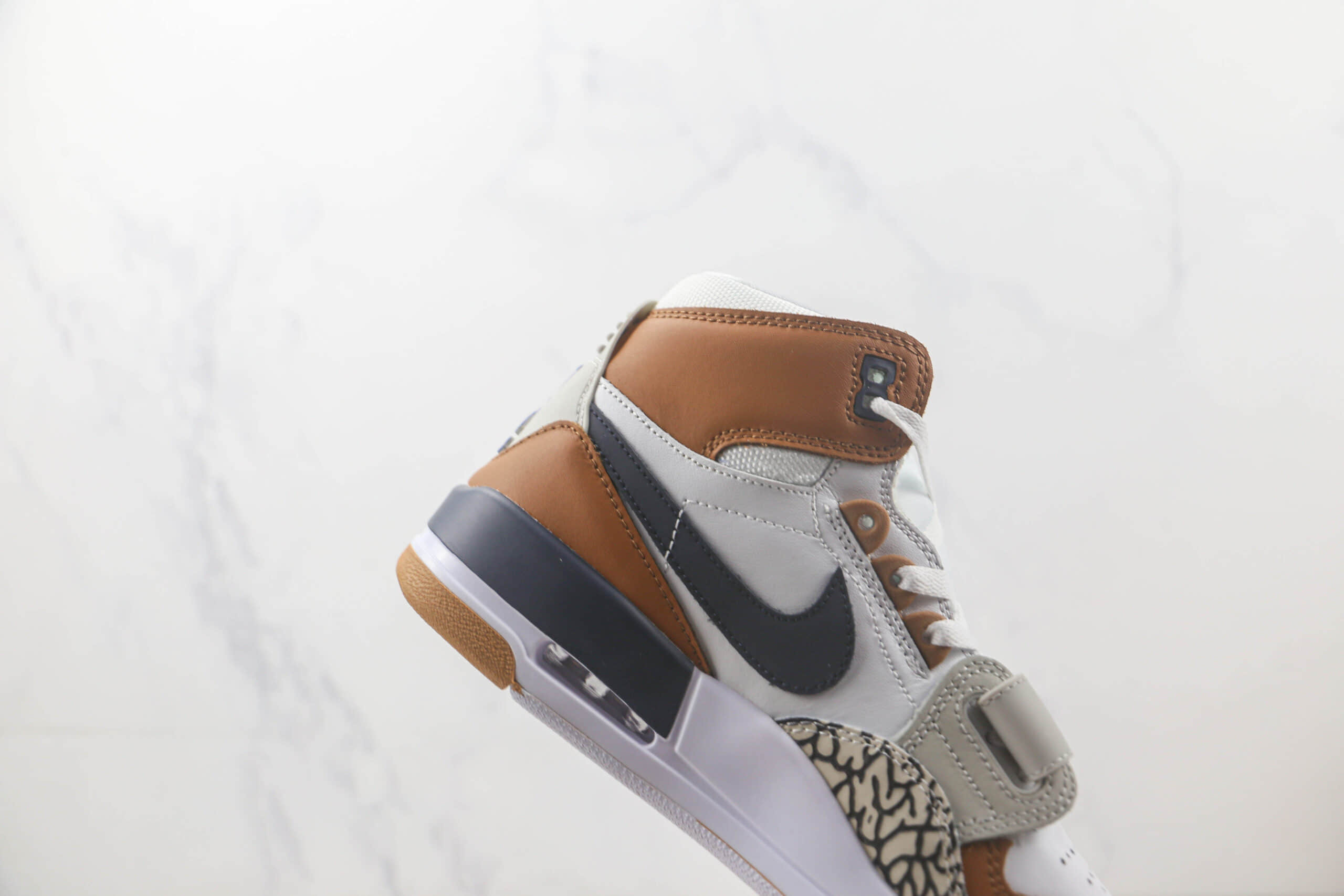 乔丹Air Jordan Legacy 312纯原版本高帮AJ312白棕色板鞋 莆田天花板AJ系列 货号：AQ4160-140