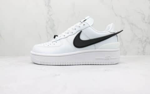 耐克Nike Air Force 1 Low SP纯原版本低帮空军一号埋伏系列白色黑勾板鞋 耐克空军一号系列板鞋 货号：DV3464-002