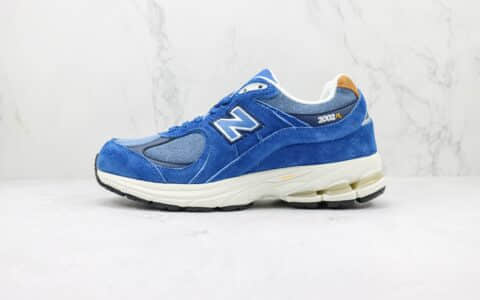 新百伦New Balance 2002纯原版本nb2002白蓝复古慢跑鞋 新百伦复古老爹鞋 货号：M2002REA