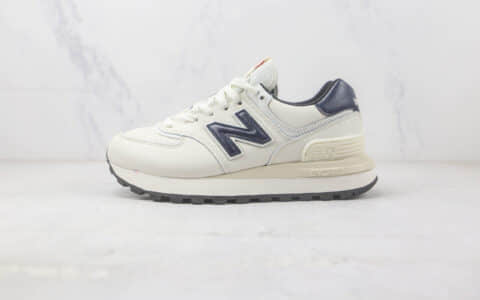 新百伦New Balance 574纯原版本白黑色NB574复古慢跑鞋 莆田天花板NB系列跑鞋 货号：U574LGTO