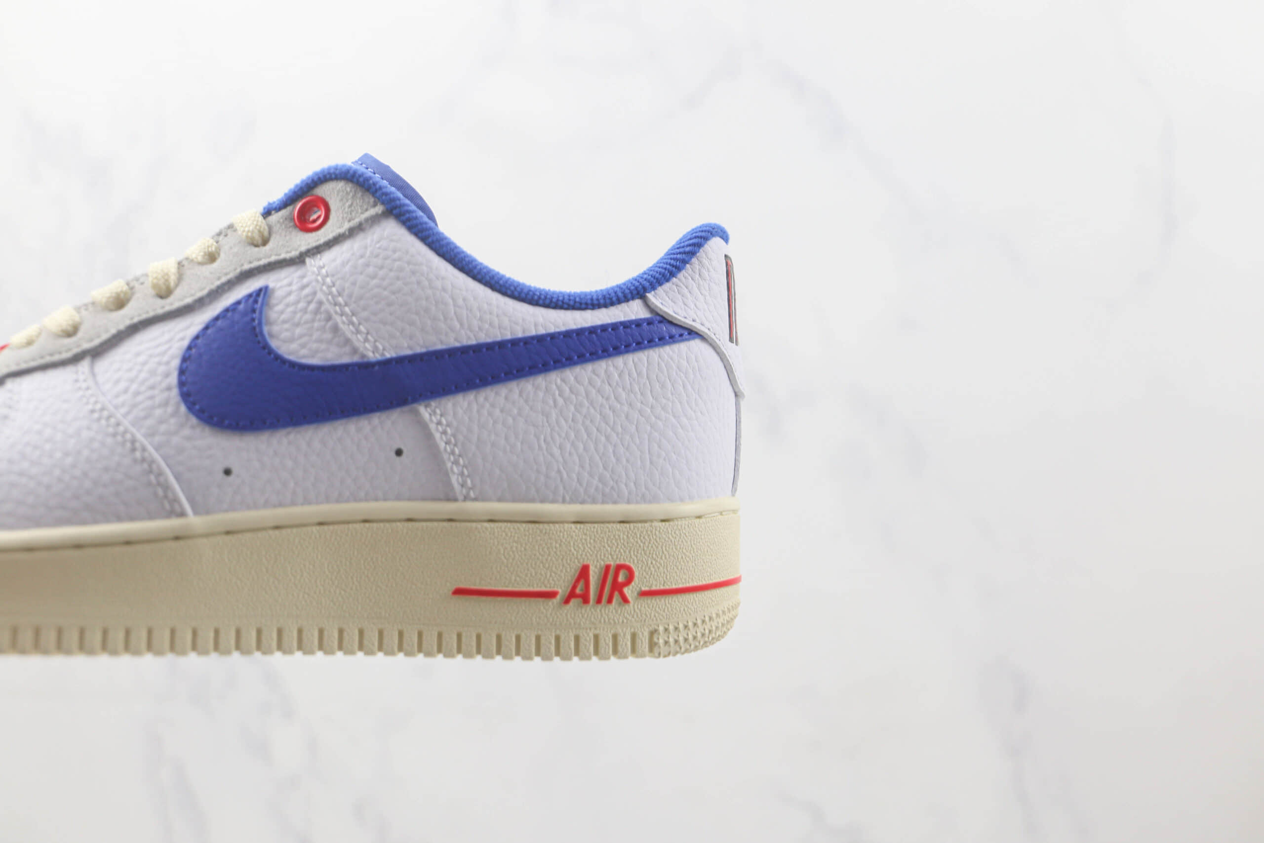 耐克Nike Air Force 1 Low 07纯原版本低帮空军一号白蓝勾板鞋 耐克空军一号校园板鞋 货号：DR0148-100