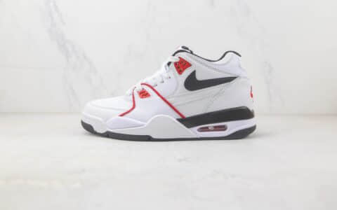 耐克Nike Air Flight 89纯原版本星际篮球鞋主题白黑红色Flight89篮球鞋　莆田耐克系列篮球鞋　货号：FD9928-101