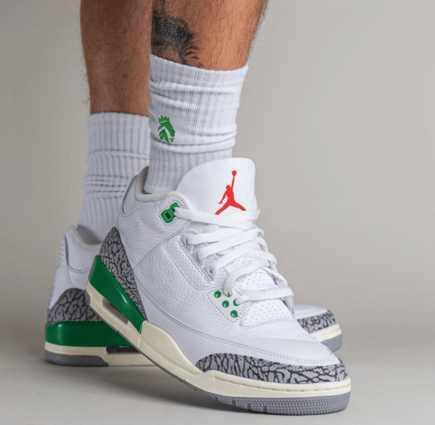 AJ3“幸运绿”上脚图曝光！明年4月6日发售！ 货号：CK9246-136