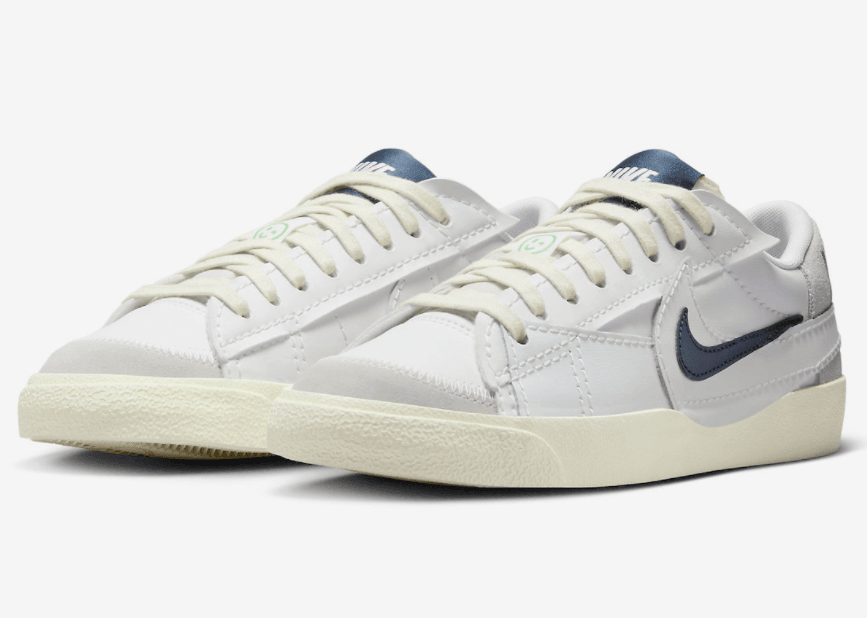 双钩设计！全新Nike Blazer Low Jumbo首度曝光！ 货号：FD0378-121