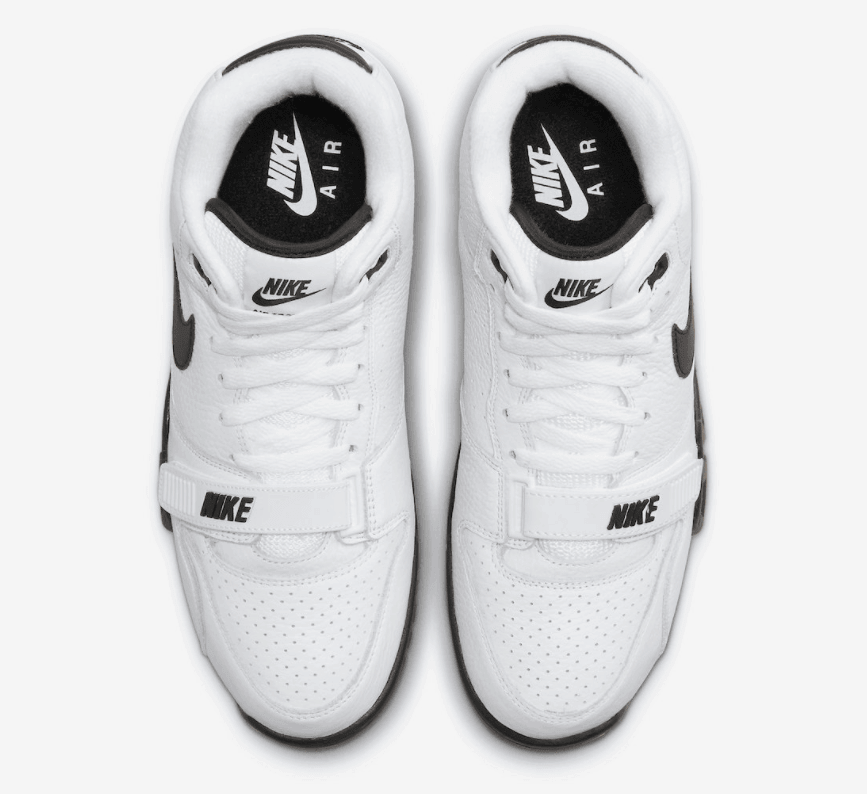 简约黑白！全新配色Nike Air Trainer 1官图曝光！ 货号：FB8066-100