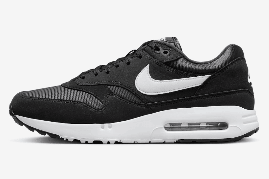 奥利奥既视感！全新黑白Air Max 1 Golf官图曝光！ 货号：DV1403-010