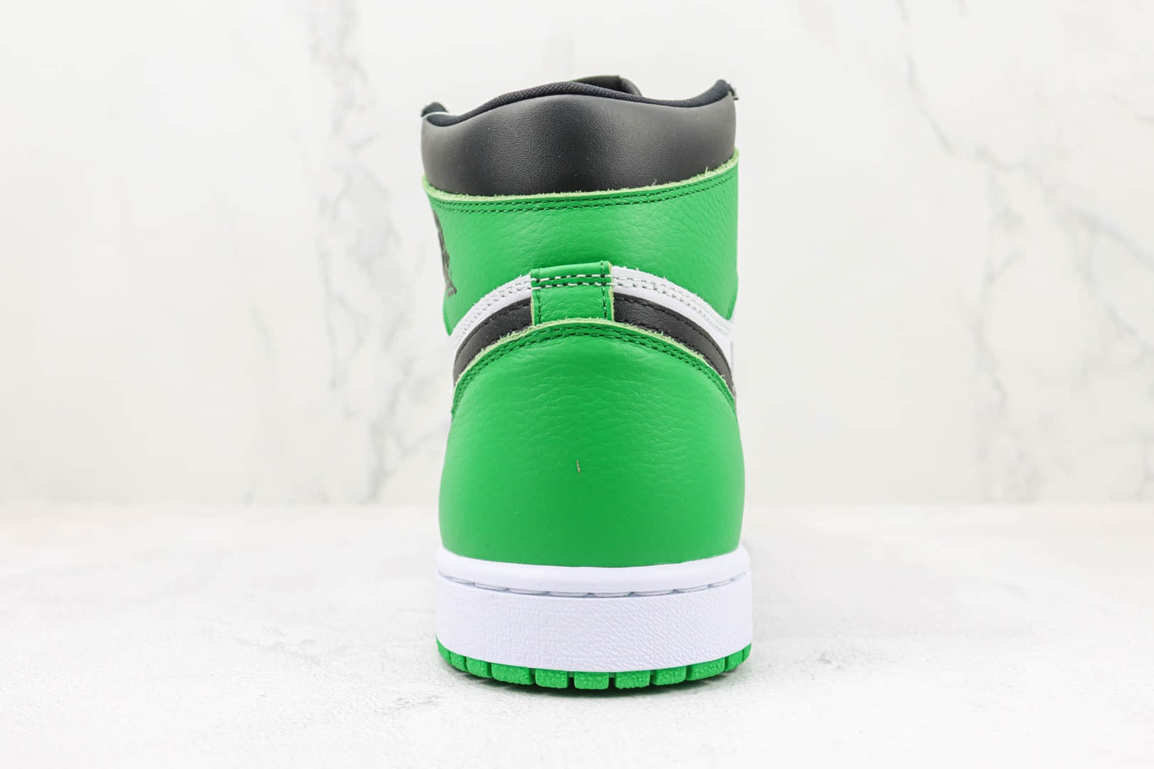 乔丹Air Jordan 1 High OG Lucky Green纯原版本高帮AJ1凯尔特人黑绿脚趾板鞋 莆田天花板AJ1系列 货号：DZ5485-031