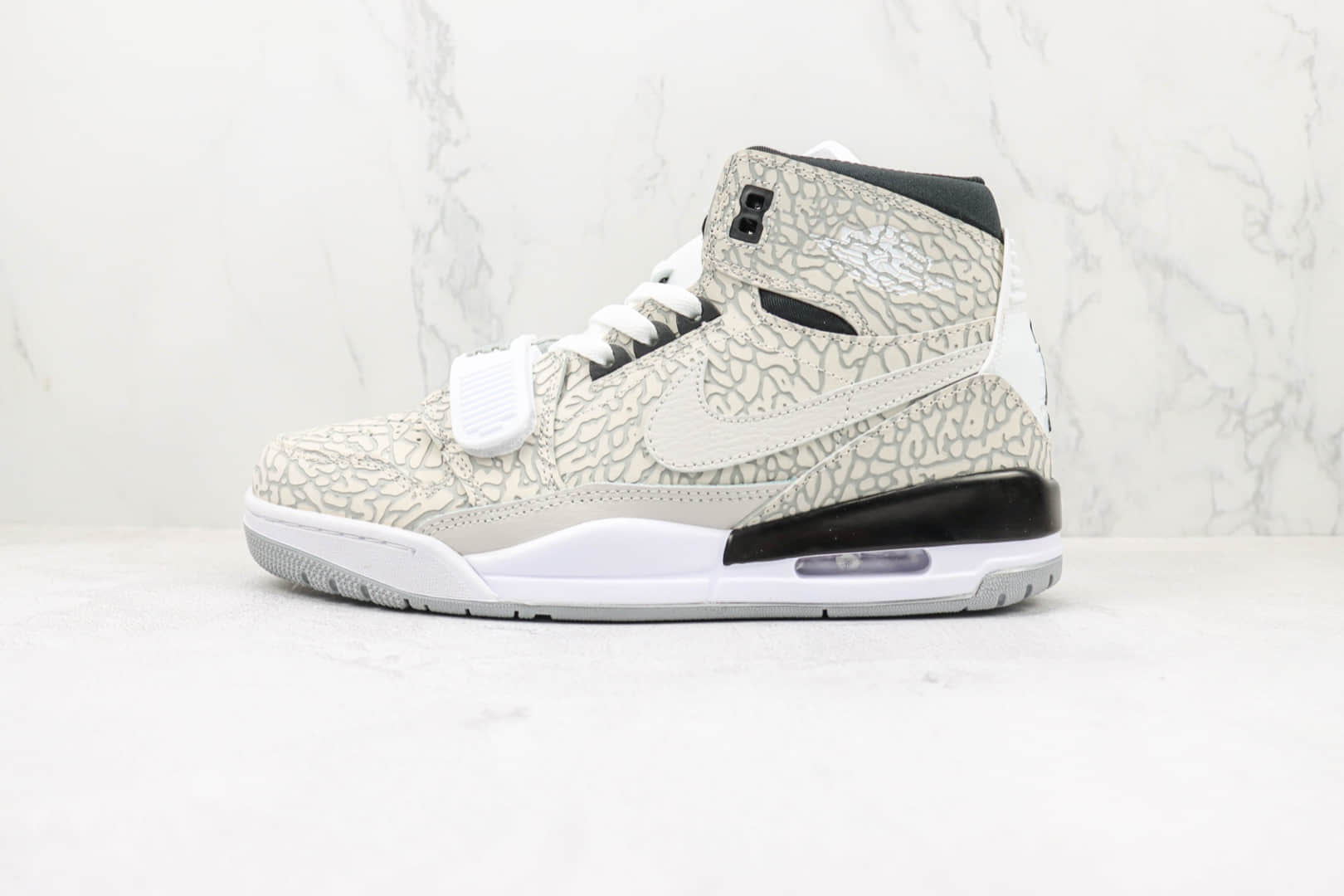 乔丹Air Jordan Legacy 312纯原版本高帮AJ312爆裂纹灰白色板鞋 莆田AJ系列篮球鞋 货号：AV3922-100