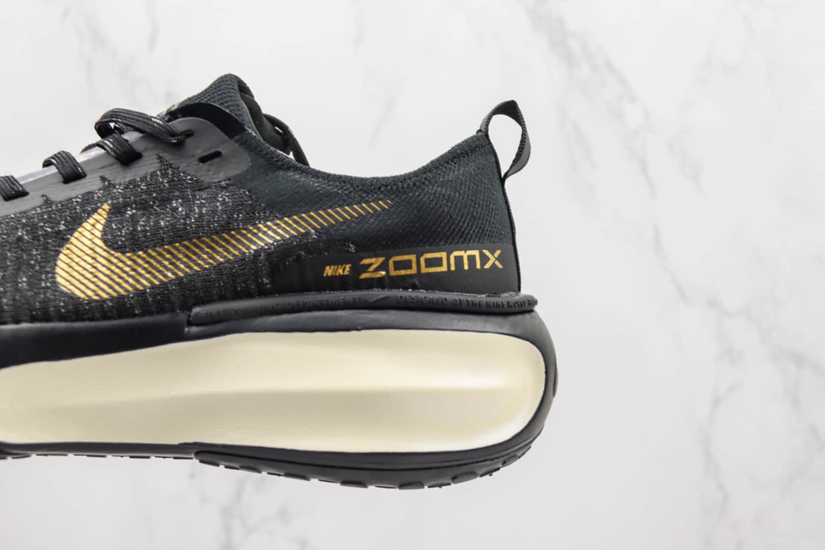 耐克Nike ZOOMX INVINCIBLE RUN FK3纯原版本黑黄色FK3马拉松慢跑鞋 天花板耐克马拉松跑鞋 货号：DR2615-003
