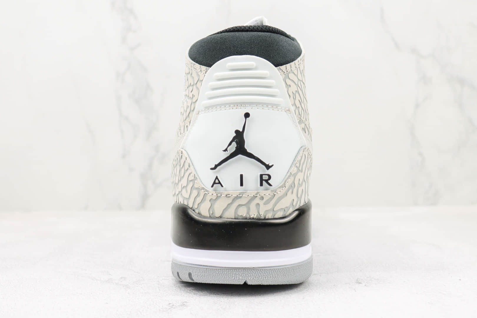 乔丹Air Jordan Legacy 312纯原版本高帮AJ312爆裂纹灰白色板鞋 莆田AJ系列篮球鞋 货号：AV3922-100