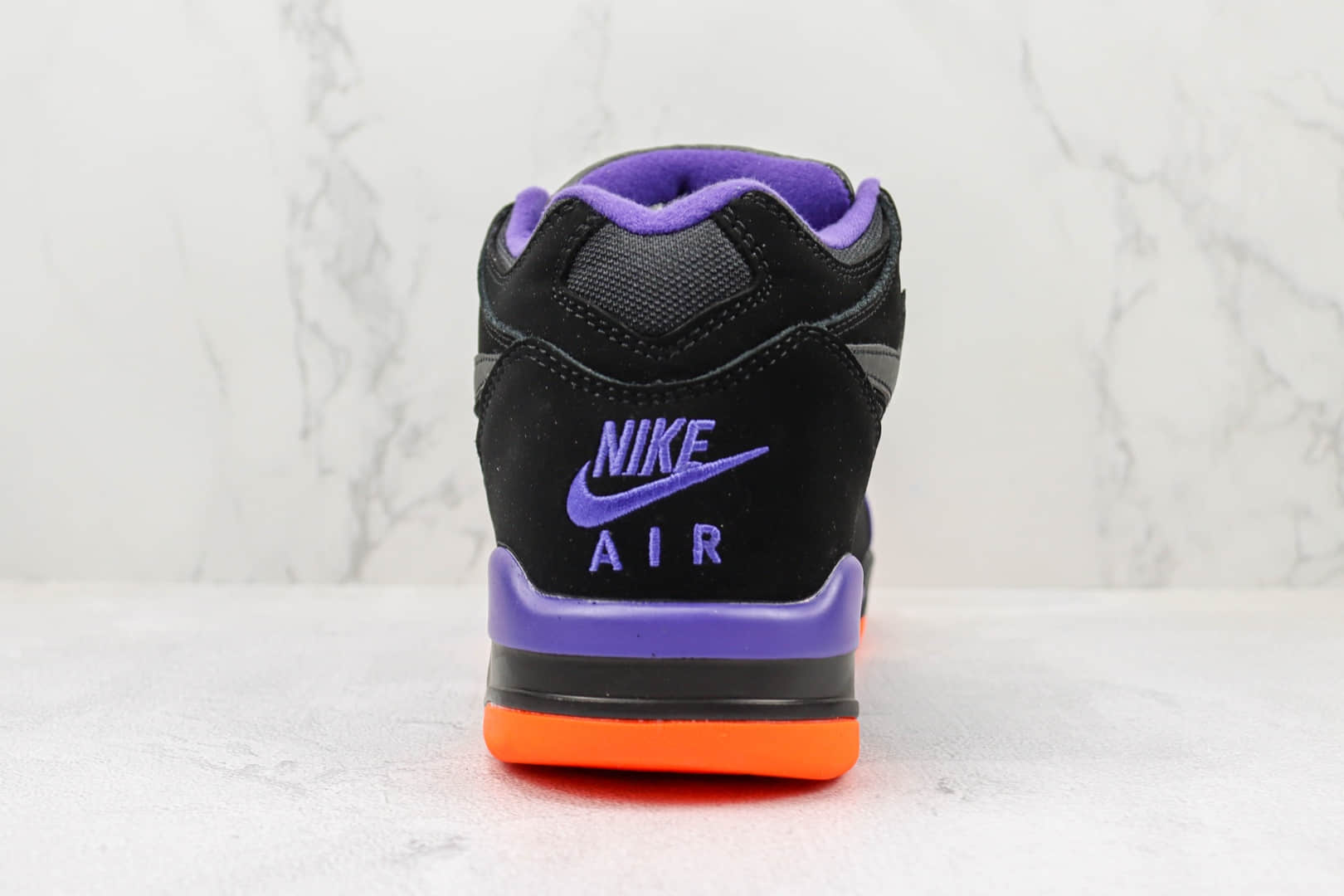 耐克Nike Air Flight 89纯原版本星际主题Flight 89黑紫色篮球鞋 莆田耐克篮球鞋系列 货号：CU4838-001