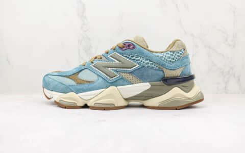 新百伦New Balance NB9060 x Joe Freshgoods联名款纯原版本NB9060蓝色复古老爹鞋 新百伦NB9060系列慢跑鞋 货号：U9060BD1