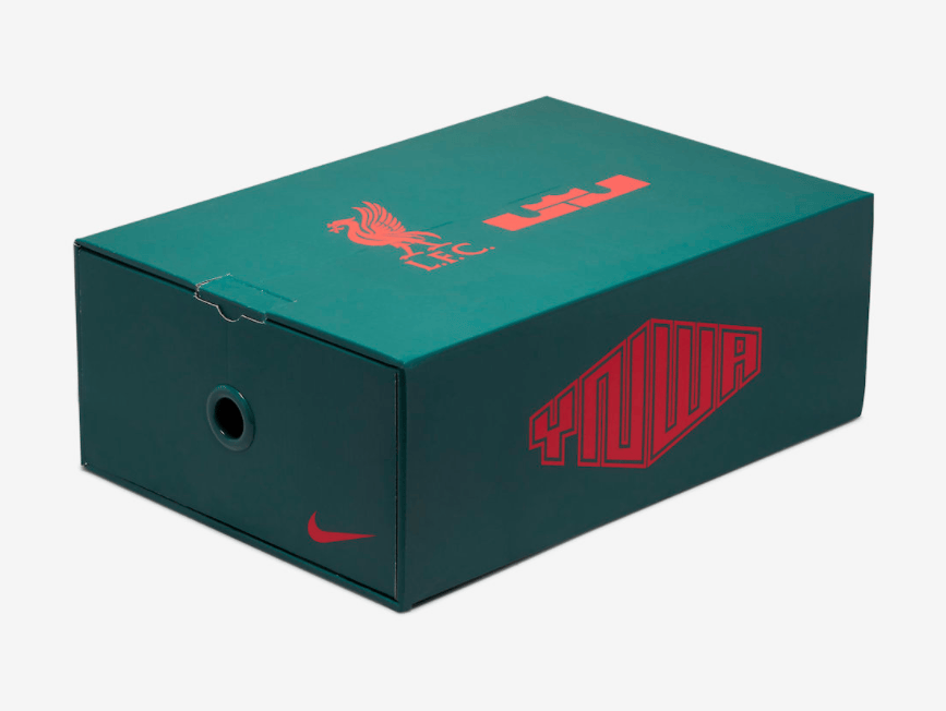 全新LeBron x Nike Air Max 1官图释出！致敬利物浦足球俱乐部！ 货号：FB8914-100