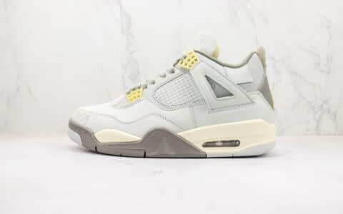 乔丹Air Jordan AJ4 SE Craft纯原版本AJ4兔年限定灰兔子篮球鞋 莆田天花板AJ4球鞋 货号：DV3742-021