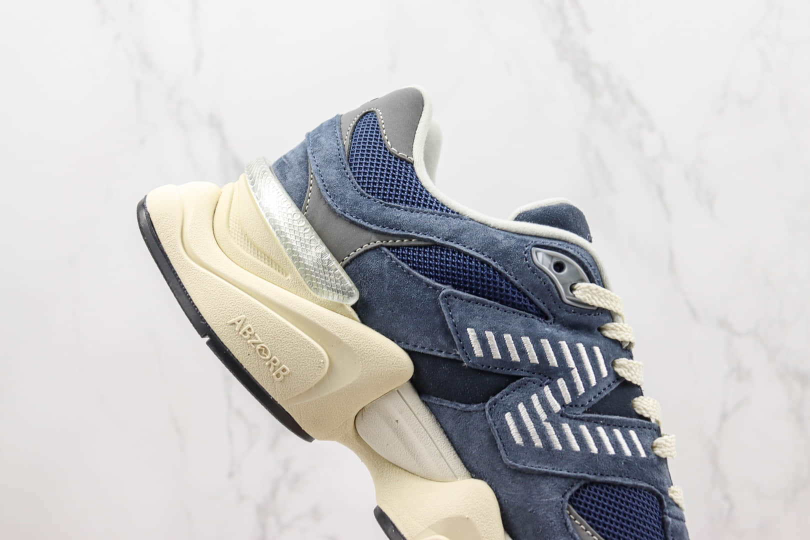 新百伦New Balance NB9060 x Joe Freshgoods联名款纯原版本NB9060藏青色复古老爹鞋 天花板NB系列慢跑鞋 货号：U9060ECB