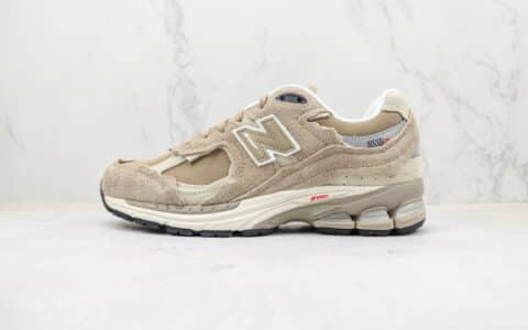 新百伦New Balance 2002R纯原版本NB2002浅卡其色复古老爹鞋 天花板NB系列跑鞋 货号：M2002RDL