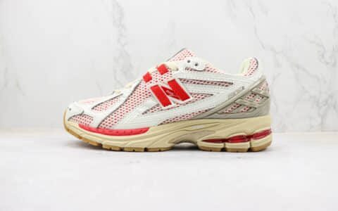 新百伦New Balance 1906纯原版本NB1906白红色复古慢跑鞋 莆田新百伦系列老爹鞋 货号：M1906RO