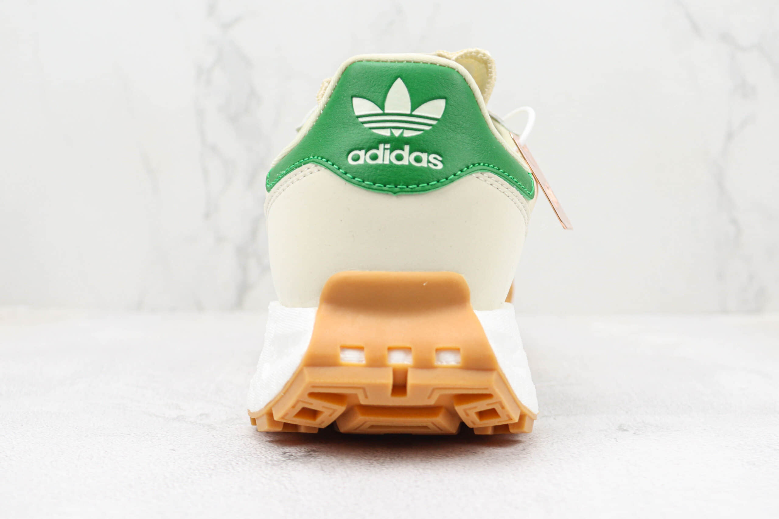 阿迪达斯Adidas Retropy Boost E5纯原版本W.R.P二代白绿色复古慢跑鞋 天花板阿迪爆米花跑鞋 货号：HP2193