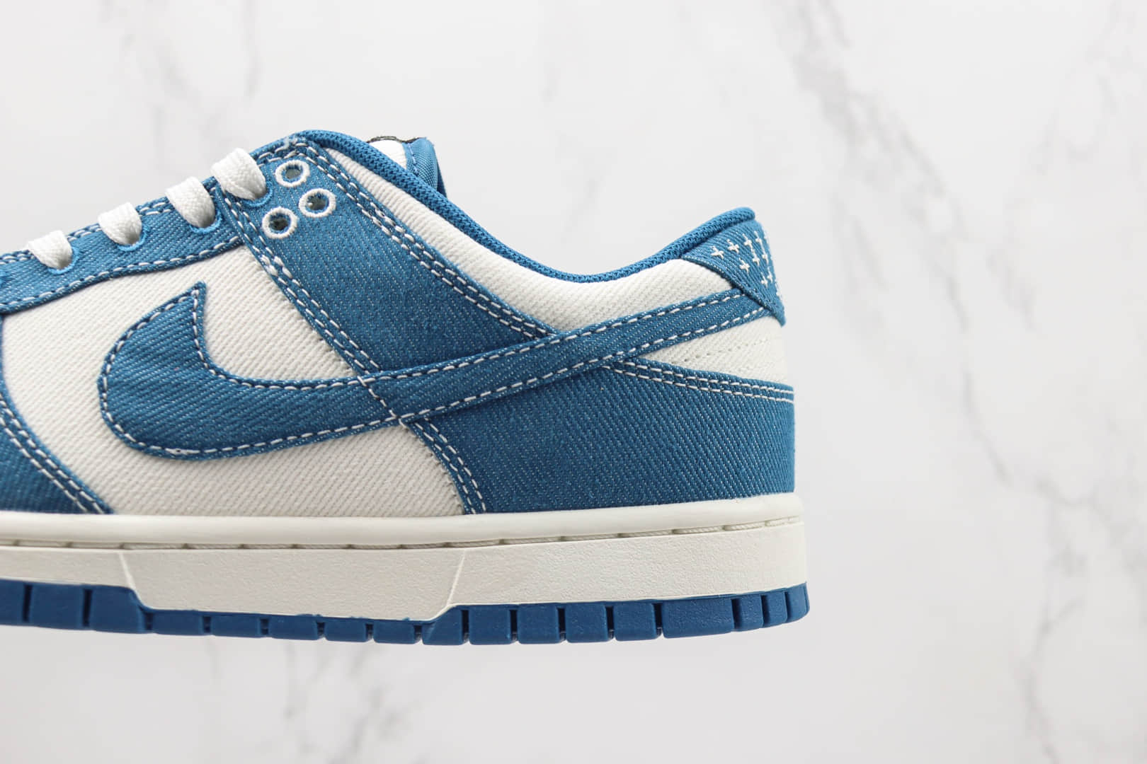 耐克Nike Dunk Low “Industrial Blue”纯原版本低帮Dunk牛仔蓝板鞋 莆田天花板Dunk系列 货号：DV0834-101