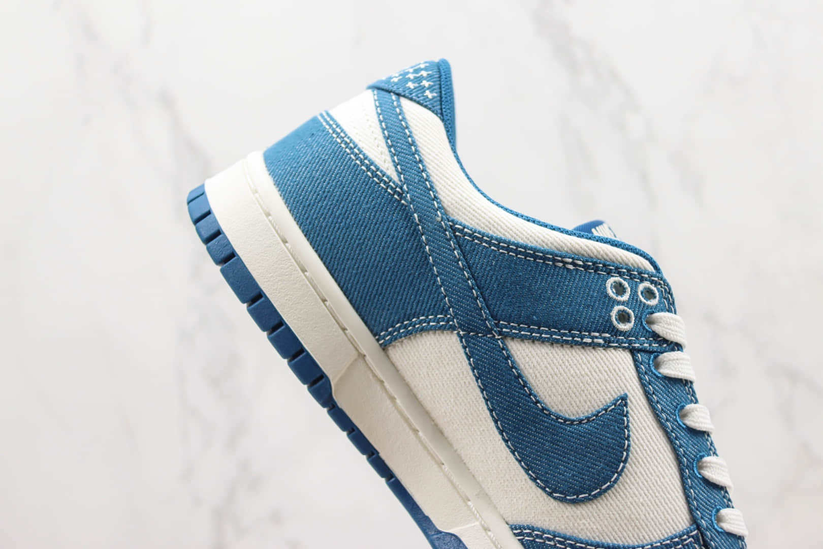 耐克Nike Dunk Low “Industrial Blue”纯原版本低帮Dunk牛仔蓝板鞋 莆田天花板Dunk系列 货号：DV0834-101