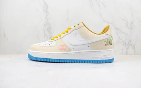 耐克Nike Air Force 1纯原版本北面古驰联名空军一号低帮AF1米白色板鞋 复刻耐克空军一号系列 货号：315122-011