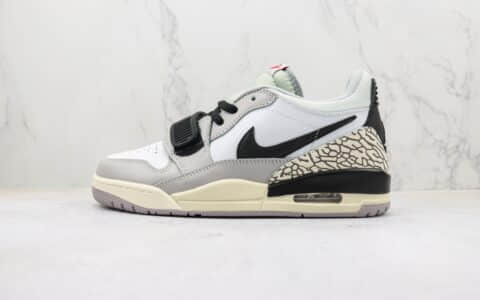 乔丹Air Jordan Legacy 312 Low纯原版本AJ312灰白黑勾三合一实战篮球鞋 莆田天花板AJ系列 货号：CD7069-101