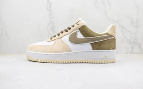 耐克Nike Air Force 1 '07 Low纯原版本空军一号AF1琥珀黄低帮板鞋 莆田天花板AF1系列 货号：CW2288-701