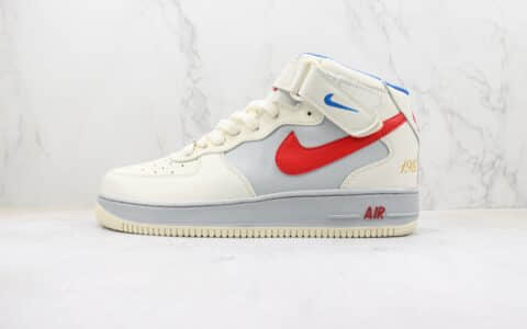 耐克Nike Air Force 1 Mid纯原版本空军一号大白兔中帮板鞋 莆田天花板AF1系列 货号：CW0088-928