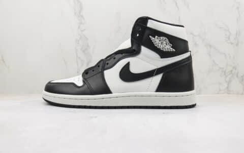 乔丹Air Jordan 1 High 85 “Black White”纯原版本高帮AJ1黑白熊猫篮球鞋 莆田天花板AJ1系列 货号：BQ4422-001