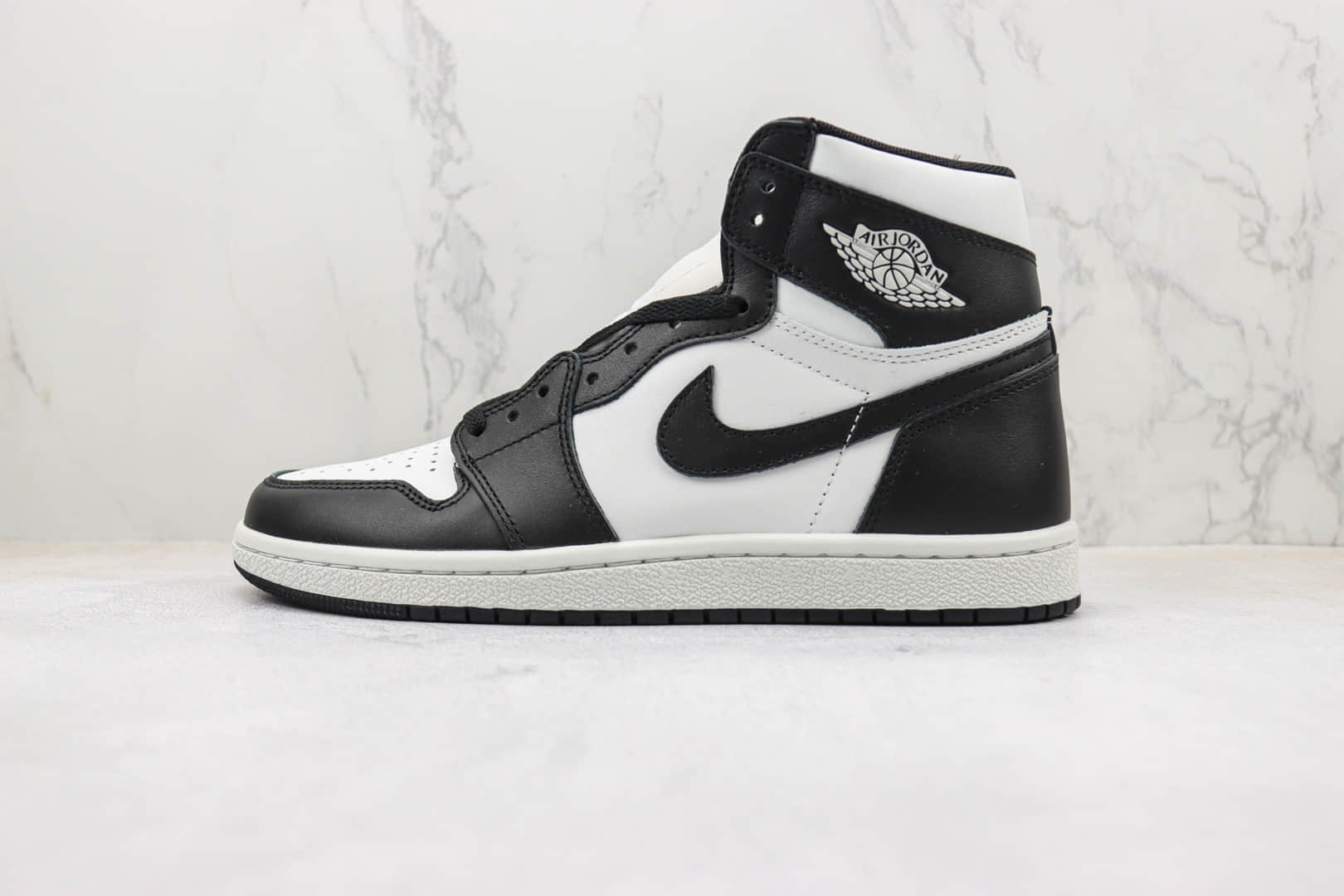 乔丹Air Jordan 1 High 85 “Black White”纯原版本高帮AJ1黑白熊猫篮球鞋 莆田天花板AJ1系列 货号：BQ4422-001