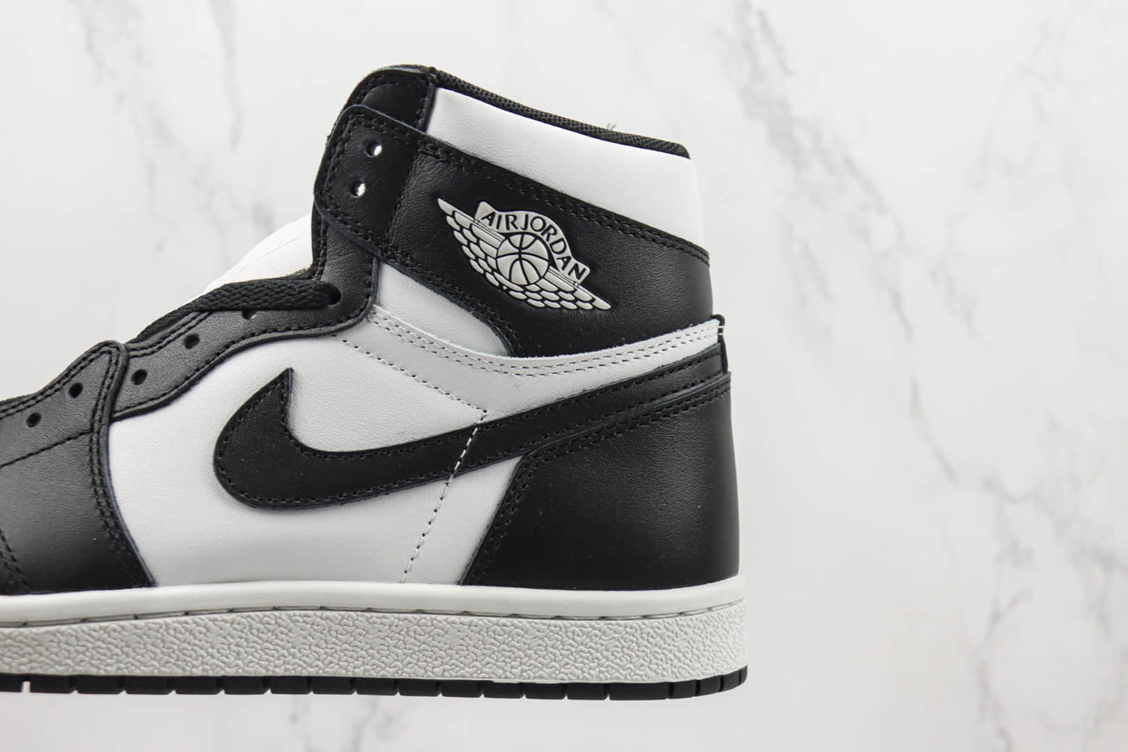 乔丹Air Jordan 1 High 85 “Black White”纯原版本高帮AJ1黑白熊猫篮球鞋 莆田天花板AJ1系列 货号：BQ4422-001