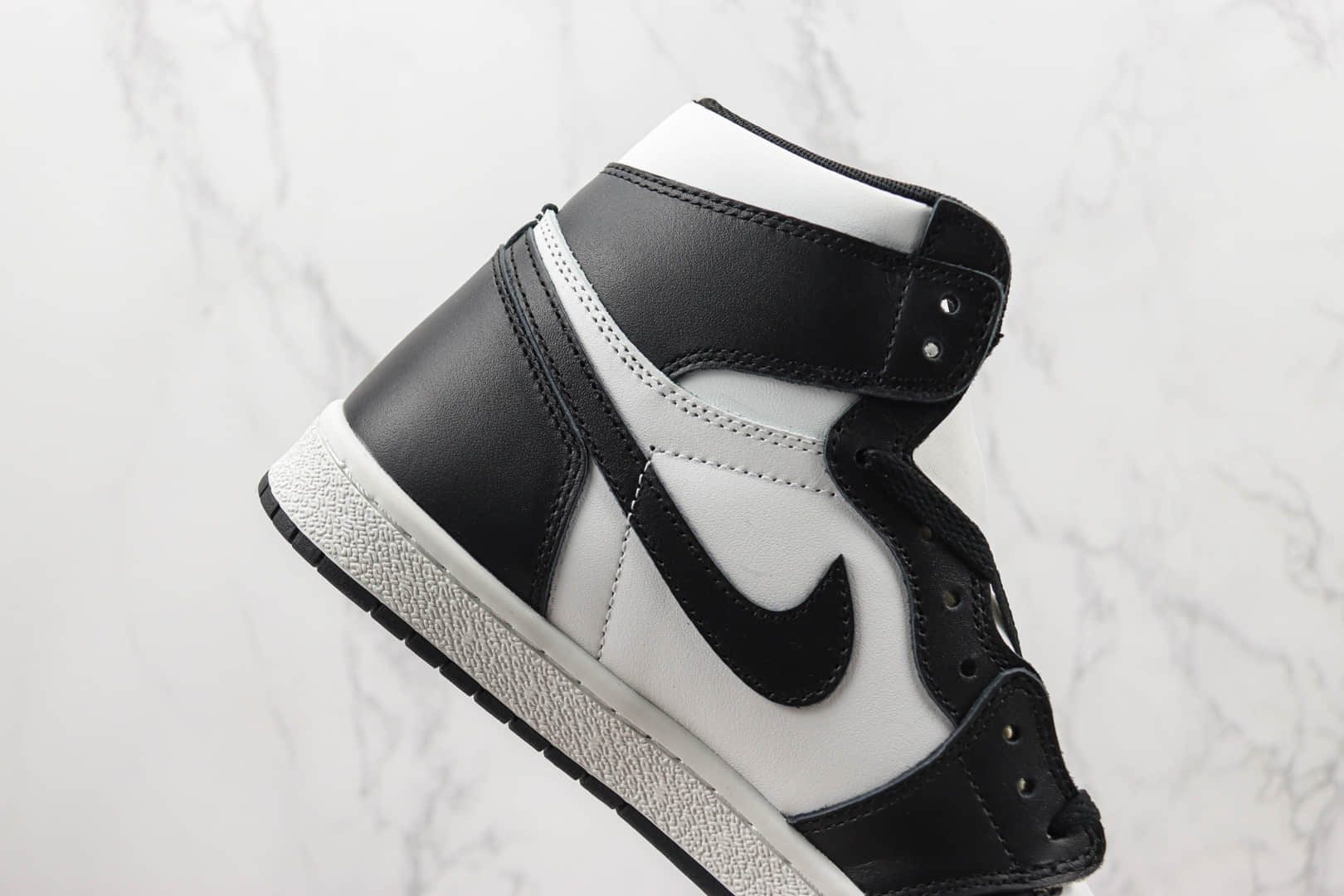 乔丹Air Jordan 1 High 85 “Black White”纯原版本高帮AJ1黑白熊猫篮球鞋 莆田天花板AJ1系列 货号：BQ4422-001