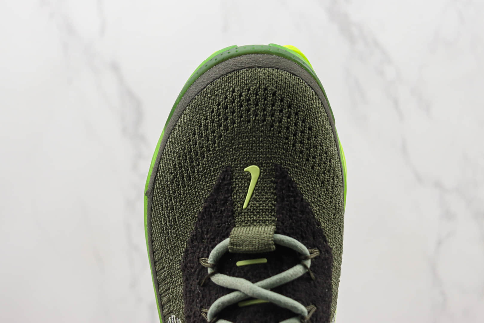 耐克Nike Air Max Scorpion FK纯原版本灰绿色大气垫跑鞋 莆田耐克货源 货号：DJ4701-300
