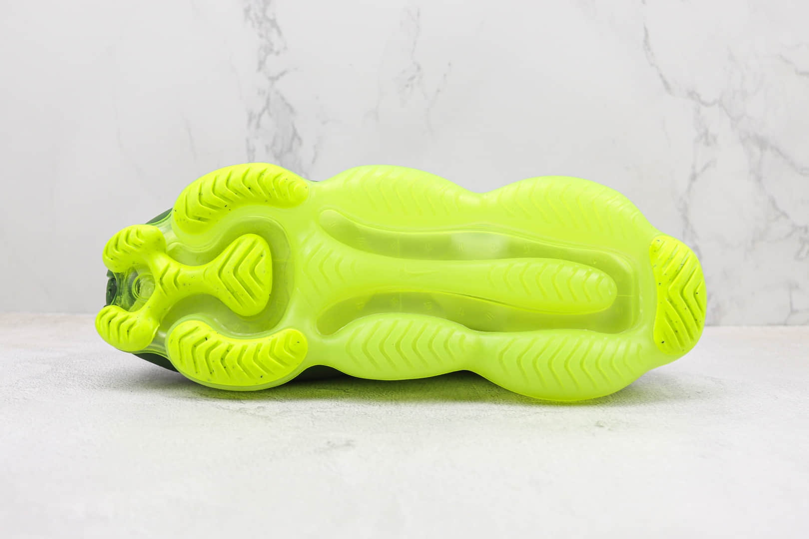 耐克Nike Air Max Scorpion FK纯原版本灰绿色大气垫跑鞋 莆田耐克货源 货号：DJ4701-300