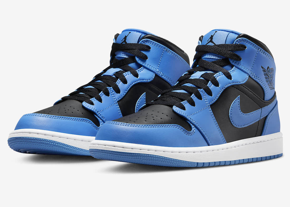 全新“大学蓝”AJ1 Mid 官图释出！近期登场！ 货号：DQ8426-401