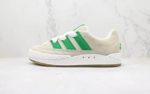 阿迪达斯Atmos x adidas Adimatic Low纯原版本马蒂奇联名灰绿色鲨鱼面包鞋 莆田阿迪达斯货源 货号：HR0776