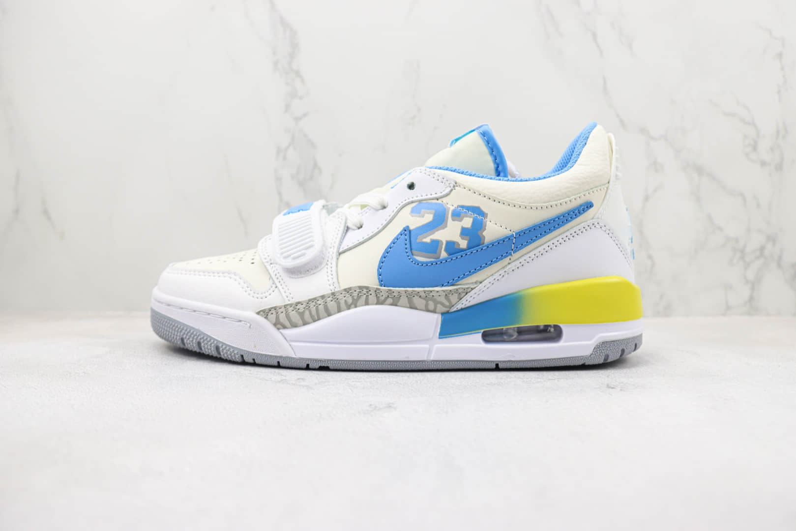 乔丹Air Jordan Legacy 312 Low纯原版本低帮AJ312白蓝色篮球鞋 莆田天花板AJ312系列 货号：FJ7223-141