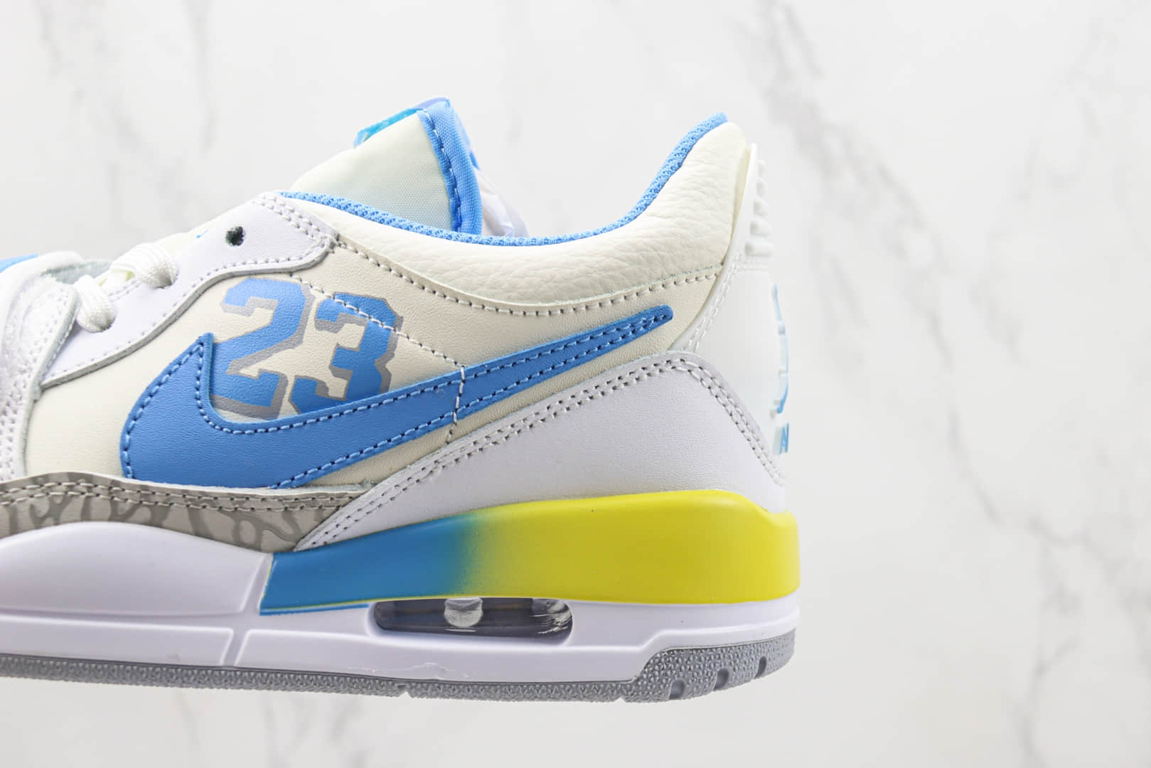 乔丹Air Jordan Legacy 312 Low纯原版本低帮AJ312白蓝色篮球鞋 莆田天花板AJ312系列 货号：FJ7223-141