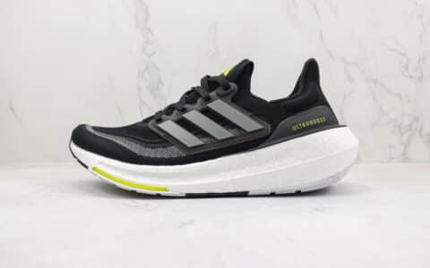 阿迪达斯Adidas Ultra Boost Light 23纯原版本UB9.0爆米花黑绿色跑鞋 莆田阿迪达斯爆米花系列跑鞋 货号：HQ6339