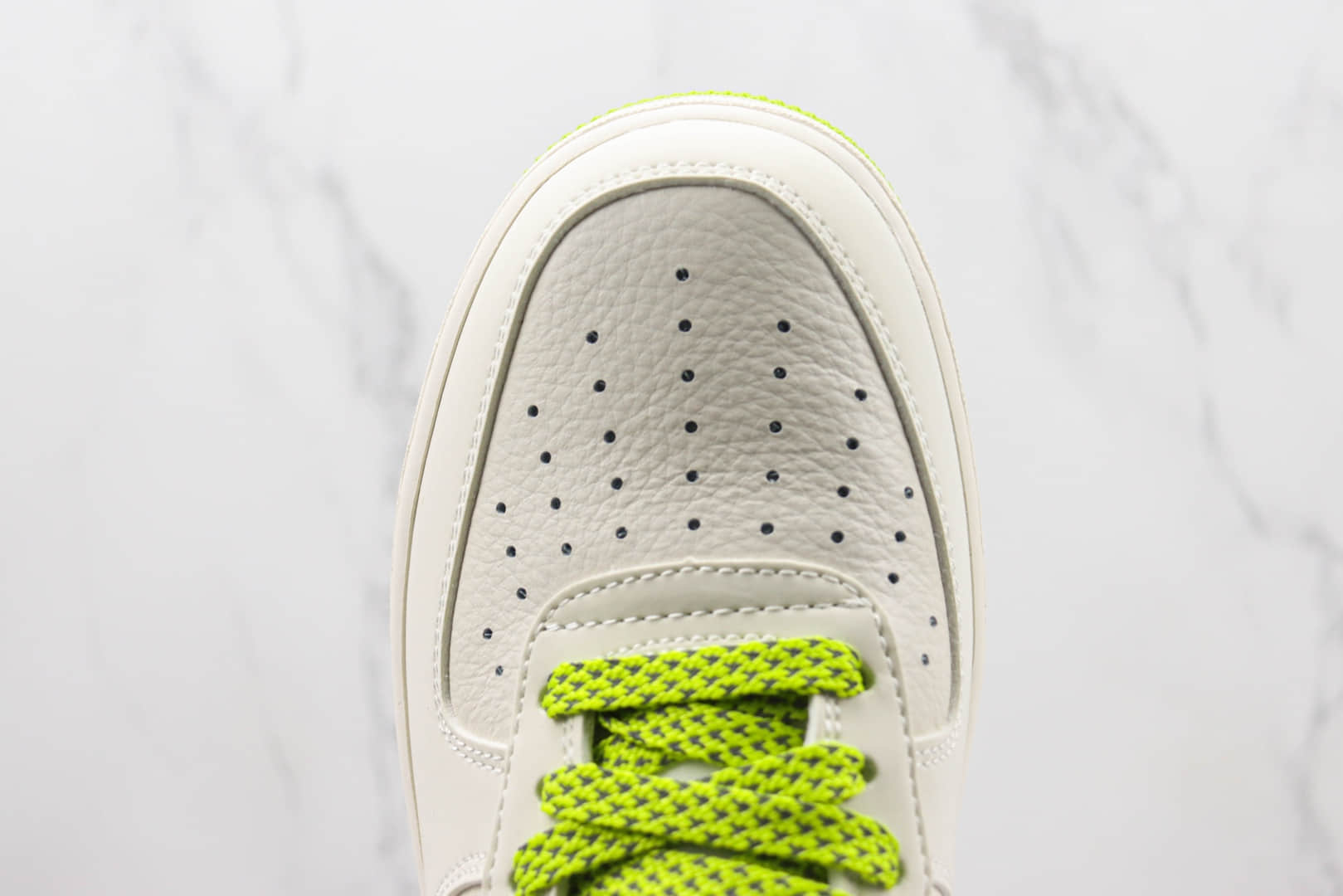 耐克Nike Air Force 1 Low纯原版本低帮空军一号白绿色板鞋 莆田天花板AF1系列 货号：GL6835-007