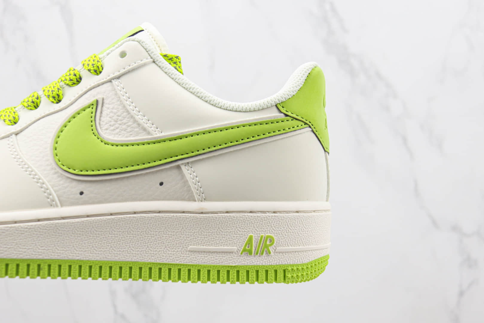 耐克Nike Air Force 1 Low纯原版本低帮空军一号白绿色板鞋 莆田天花板AF1系列 货号：GL6835-007