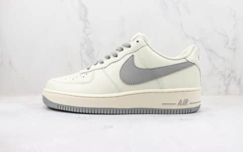 耐克Nike Air Force 1 Low '07纯原版本低帮空军一号米灰色板鞋 莆田天花板AF1系列 货号：SP0758-028