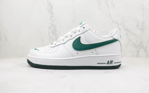 耐克Nike Air Force 1 Low '07纯原版本低帮空军一号深绿勾板鞋 莆田天花板AF1系列 货号：CV5696-966