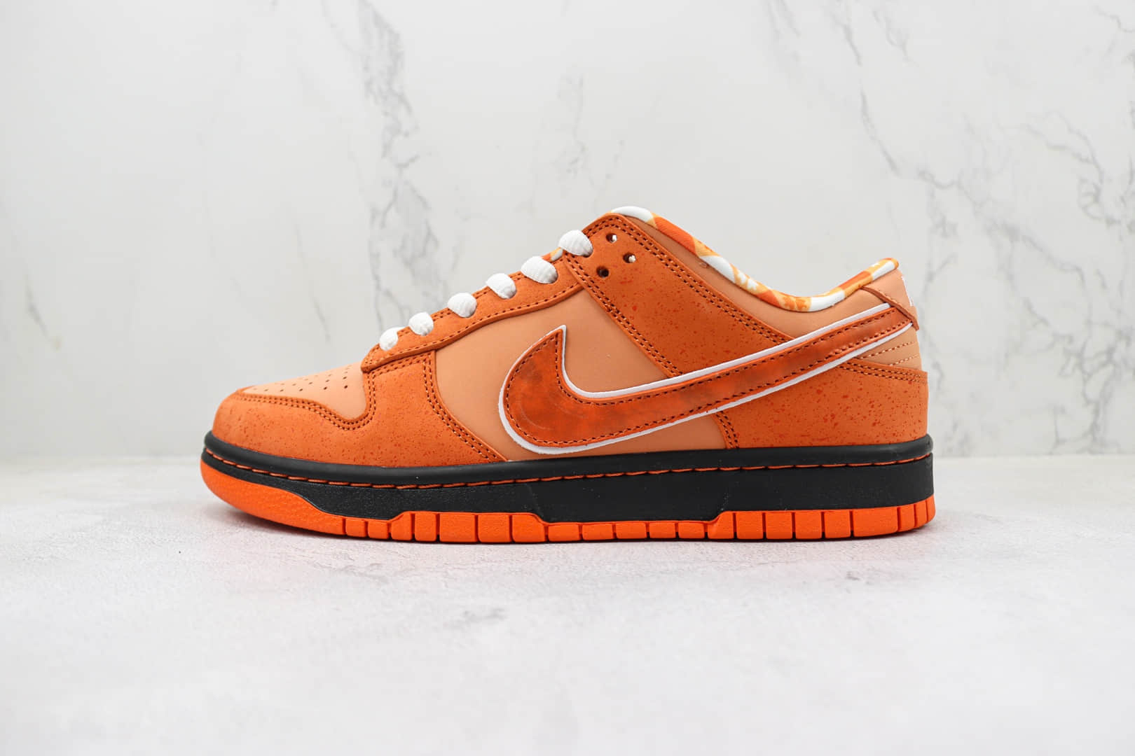 耐克Concepts x Nike SB Dunk Low “Orange Lobster”纯原版本低帮SB Dunk橙龙虾板鞋 莆田天花板Dunk系列 货号：FD8776-800