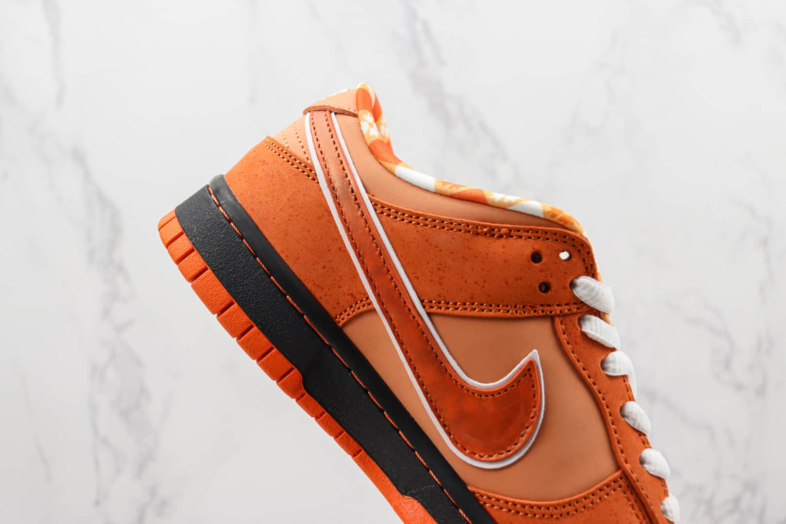 耐克Concepts x Nike SB Dunk Low “Orange Lobster”纯原版本低帮SB Dunk橙龙虾板鞋 莆田天花板Dunk系列 货号：FD8776-800