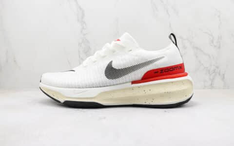 耐克Nike Zoom x Invincible Run Fk 3纯原版本白红色马拉松机能跑鞋 莆田耐克货源 货号：DR2615-101