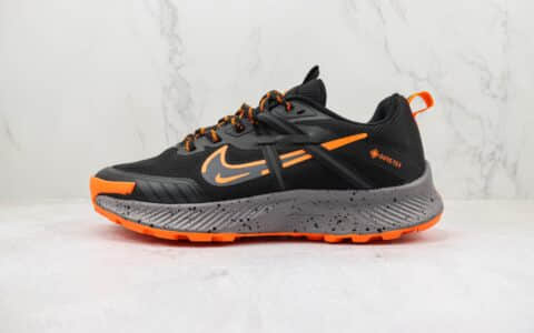 耐克Nike Pegasus Trail 2纯原版本飞马2代黑橙色跑鞋 莆田耐克货源 货号：AR1667-501