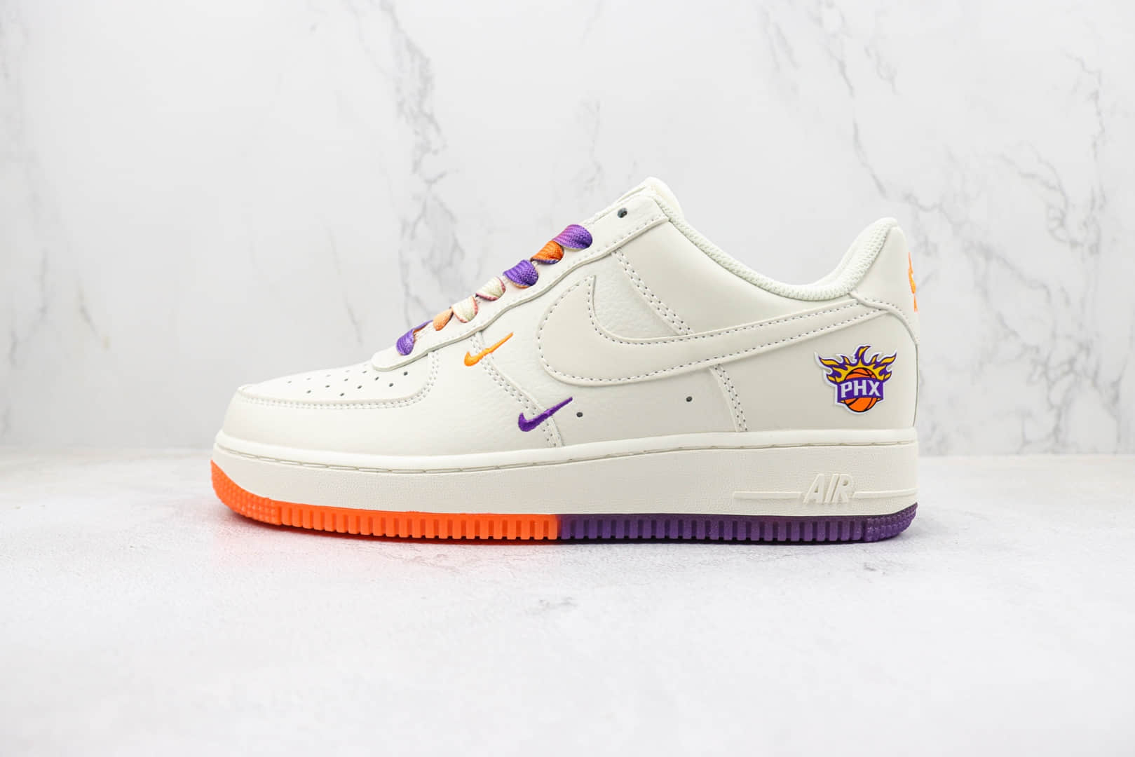 耐克Nike Air Force 1 Low '07纯原版本低帮空军一号菲尼克斯太阳城市限定配色板鞋 莆田天花板AF1系列 货号：PH8659-001