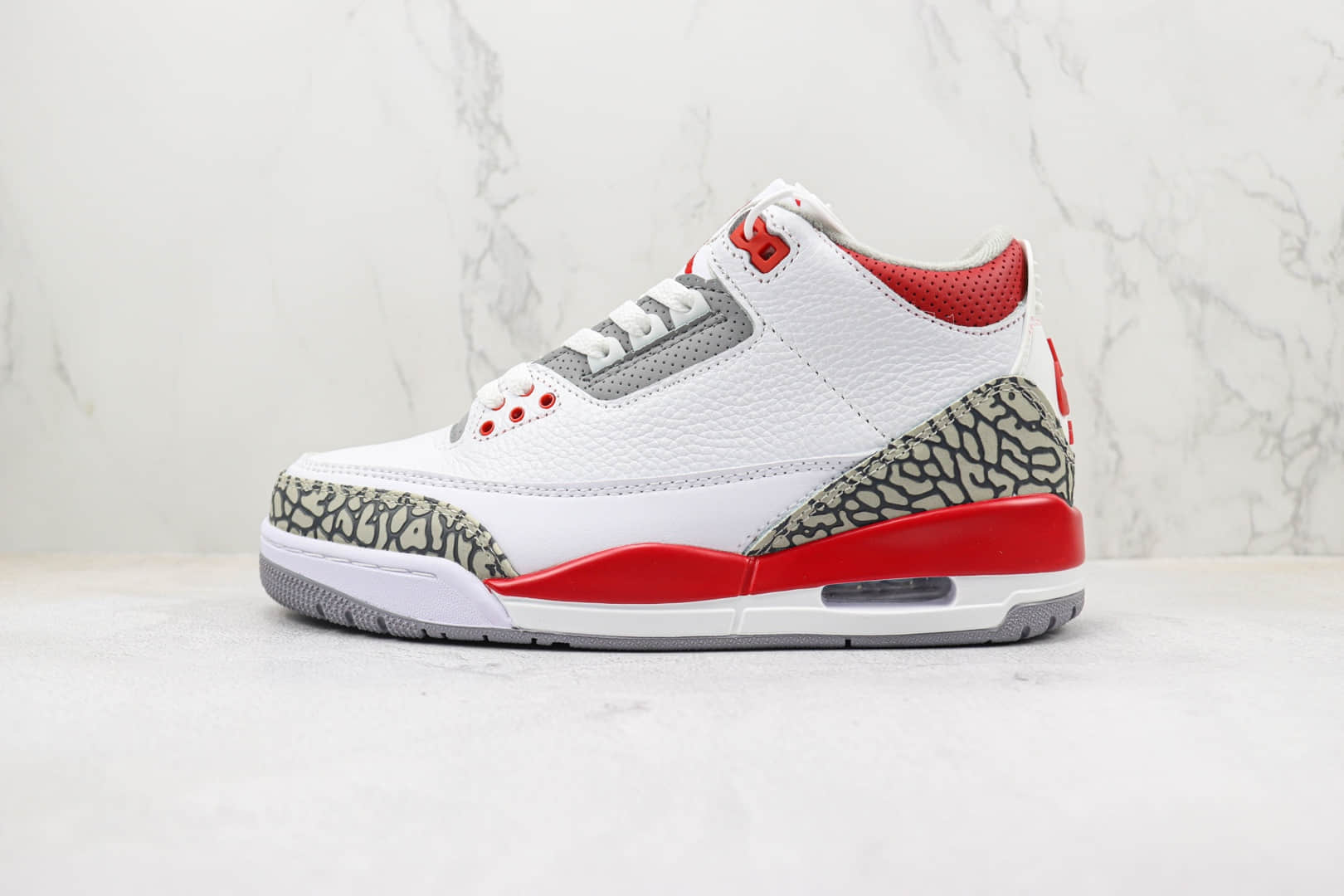 乔丹Air Jordan 3 OG “Fire Red”纯原版本AJ3火焰红篮球鞋 莆田天花板AJ系列 货号：DN3707-160