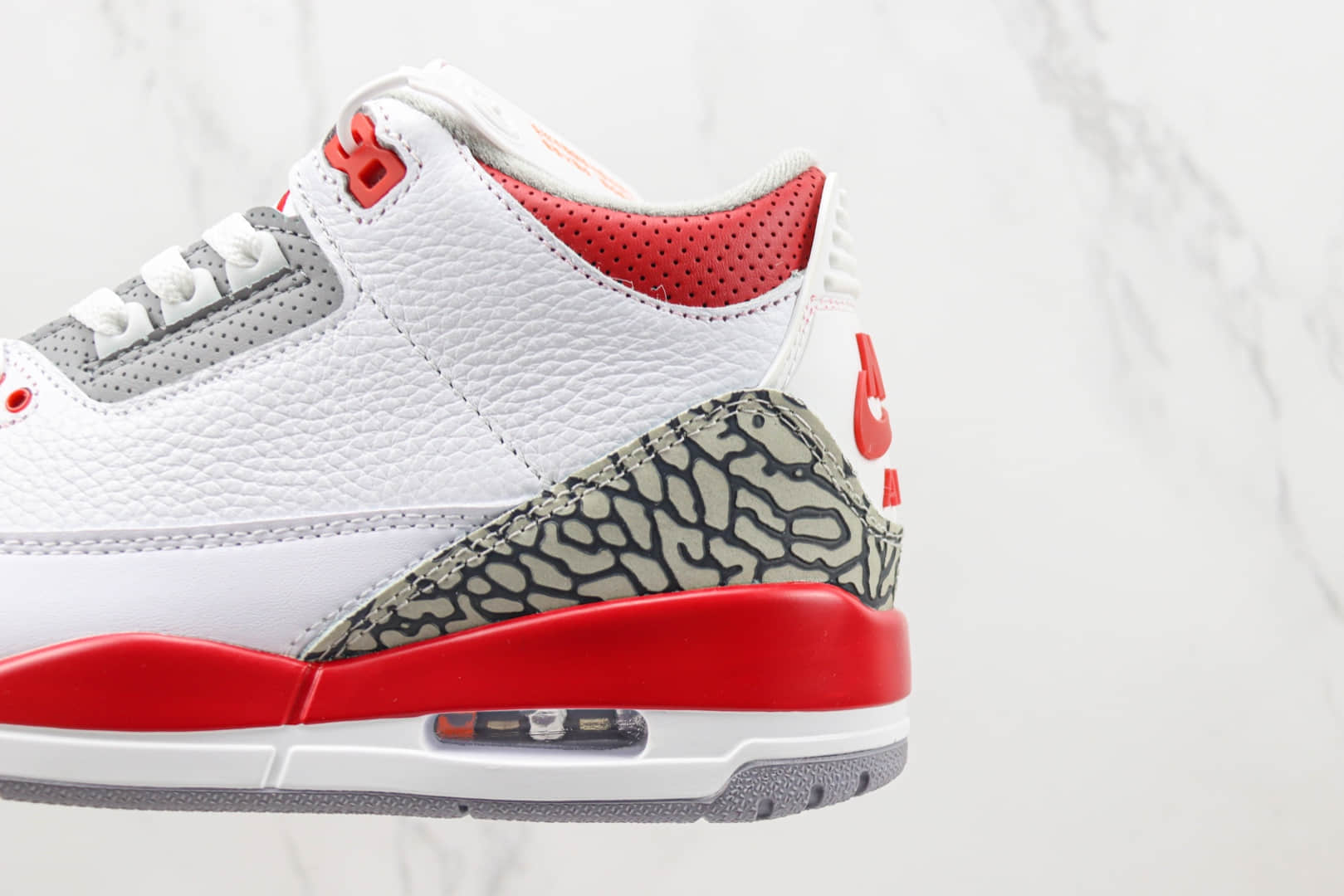 乔丹Air Jordan 3 OG “Fire Red”纯原版本AJ3火焰红篮球鞋 莆田天花板AJ系列 货号：DN3707-160